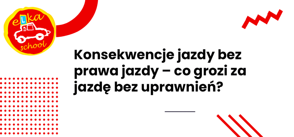 jazda bez uprawnień