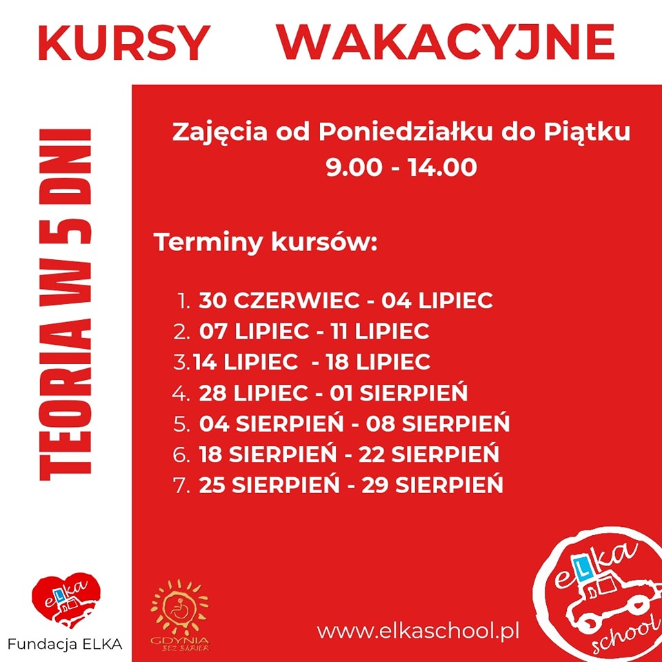 Elka School Kursy Wakacyjne